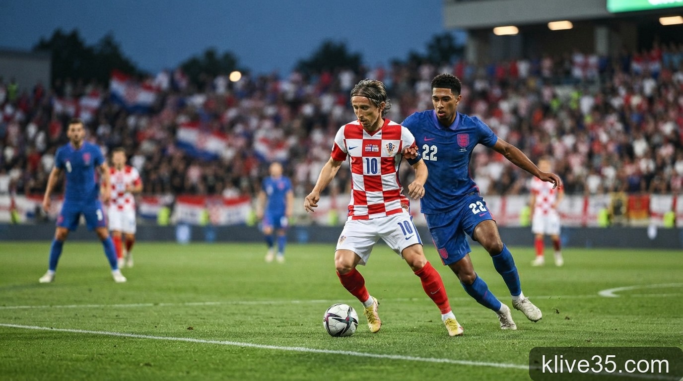 UEFA Nations League: Croatia vs England - Cuộc chiến chiến thuật và cơ hội cho các tài năng trẻ